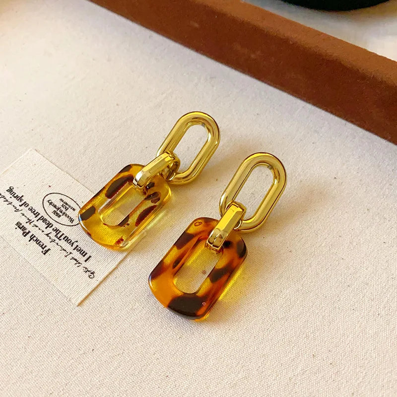 Boucles d’oreilles Savane Dorée