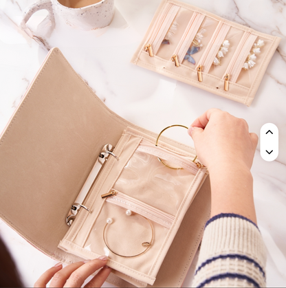Livre de rangement pour bijoux