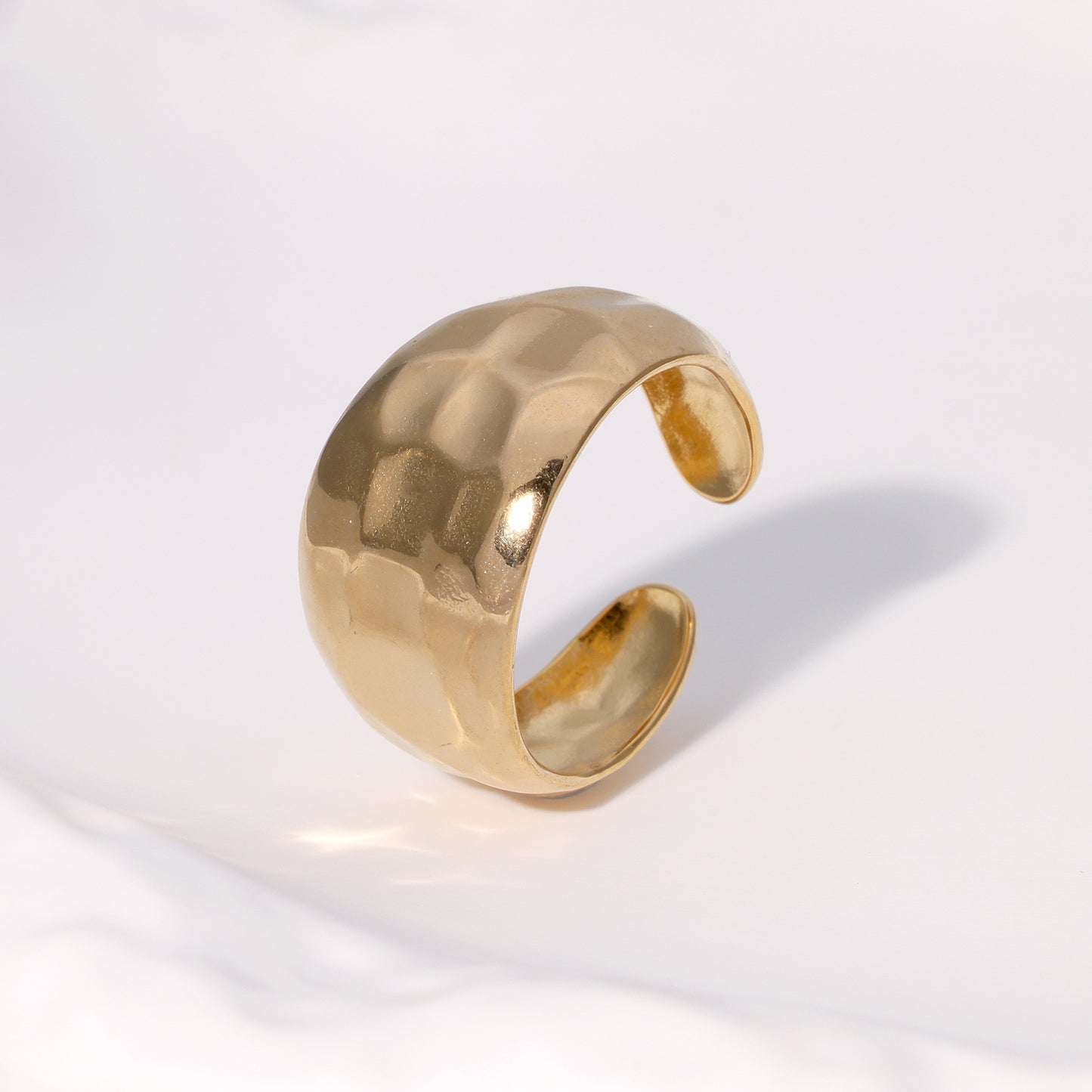 Bague vintage dorée