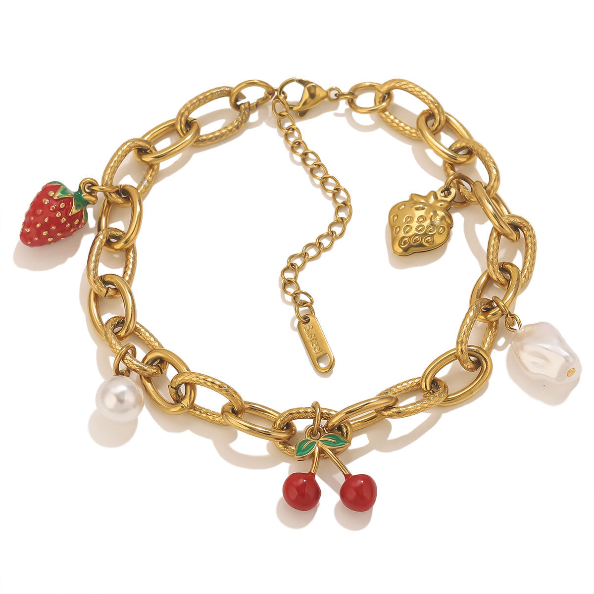 Bracelet Breloque Doré