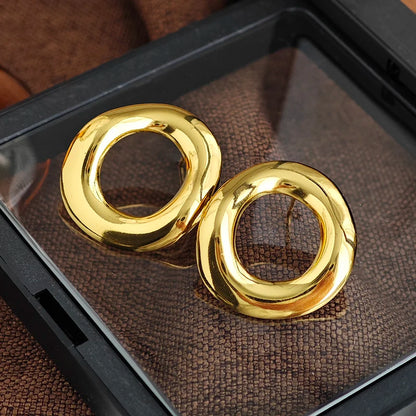 Boucles d’oreilles Ronde Lisse