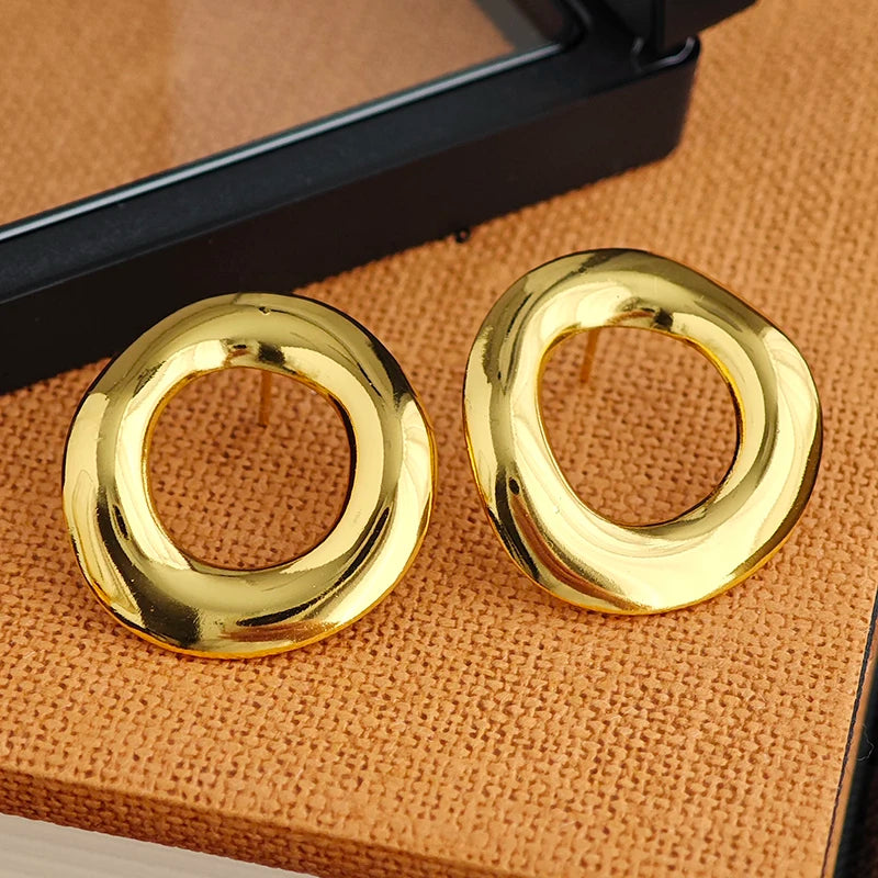 Boucles d’oreilles Ronde Lisse