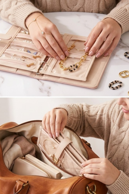 Pochette de rangement bijoux